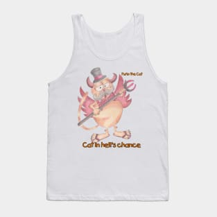 Furlo the Cat - Cat in hell's chance Tank Top